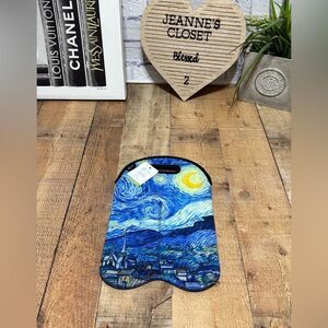 Double Wine Tote: van Gogh's Starry Night nwt accent by raincaper